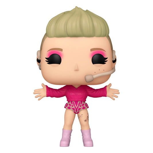 Pink POP! Rocks Vinyl Figur Trustfall Tour 9 cm - Smalltinytoystore