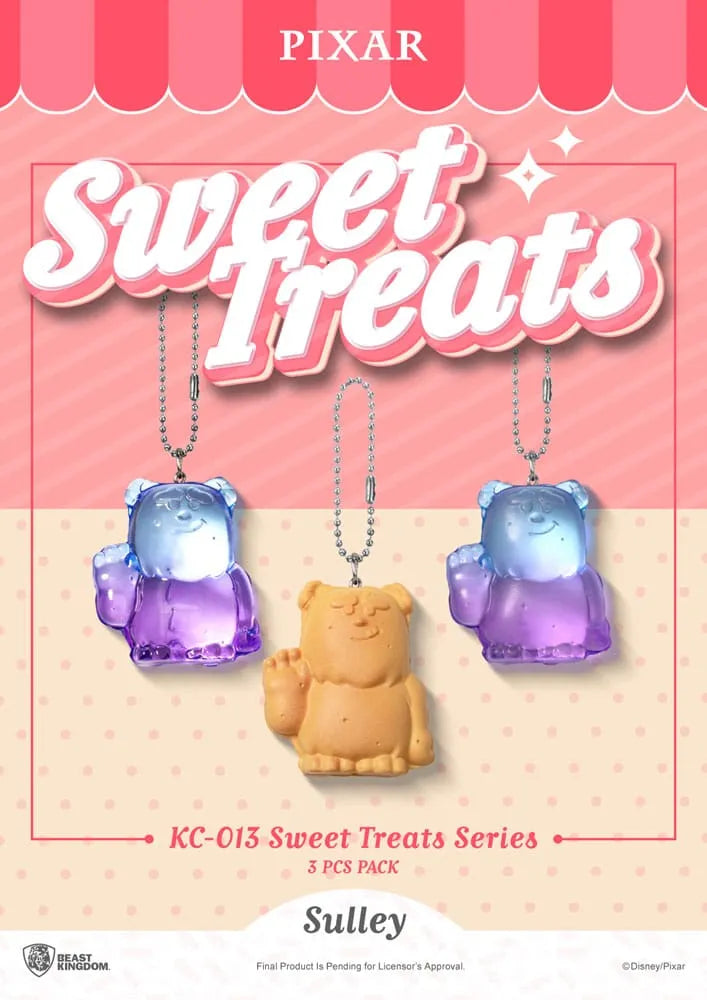 Pixar Sweet Treats Series Schlüsselanhänger 3er-Pack 4 cm - Smalltinytoystore