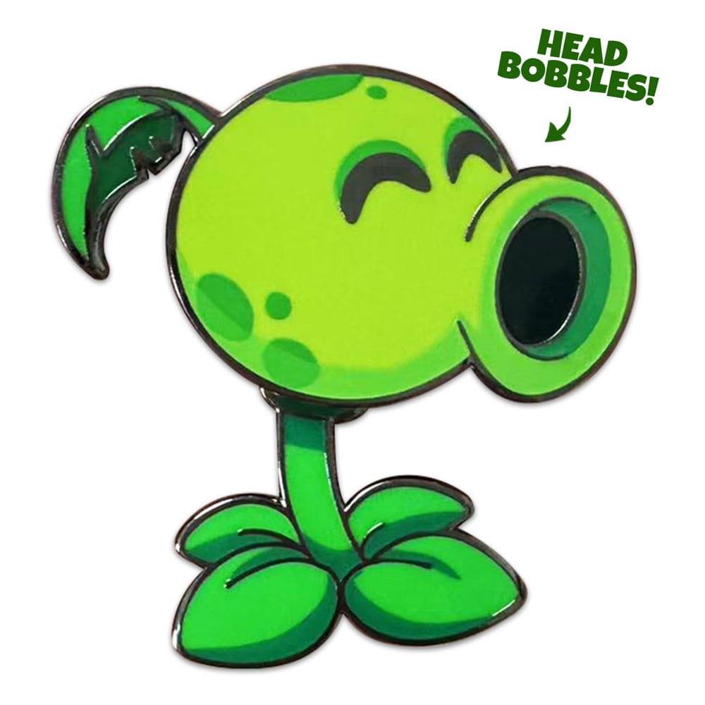 Plants vs. Zombies Ansteck-Pin Peashooter 5 cm - Smalltinytoystore