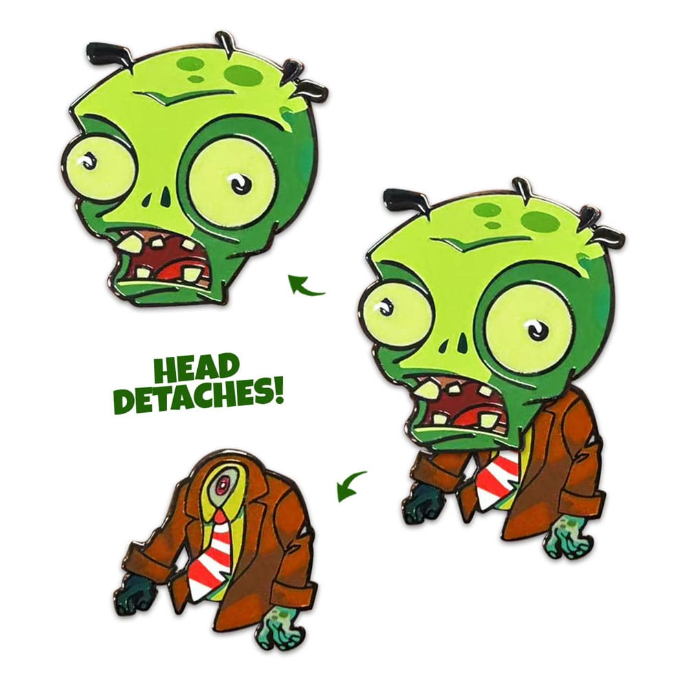 Plants vs. Zombies Ansteck-Pin Zombie 5 cm - Smalltinytoystore