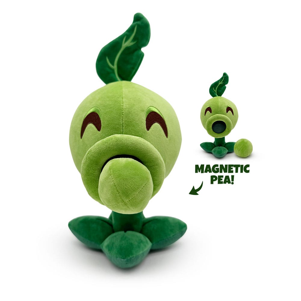 Plants vs. Zombies Plüschfigur Peashooter 22 cm - Smalltinytoystore