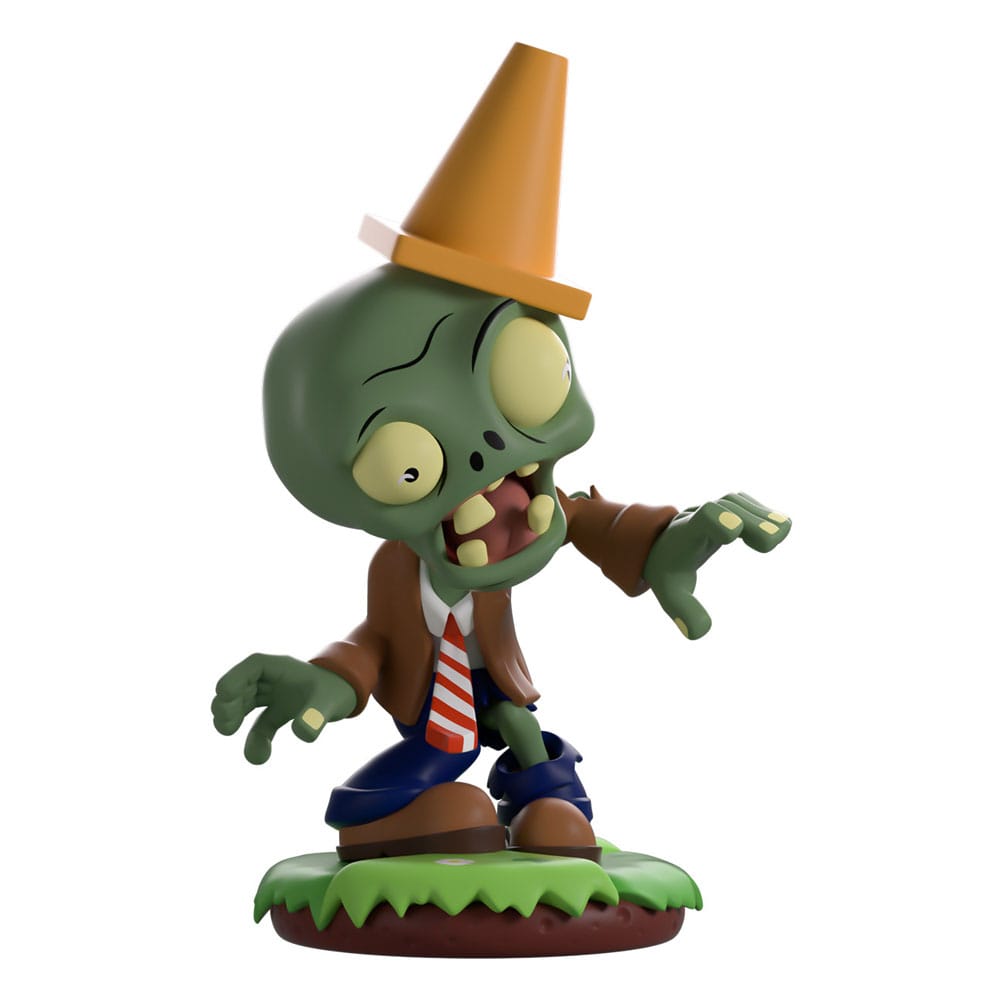 Plants vs. Zombies Vinyl Figur Conehead Zombie 12 cm - Smalltinytoystore