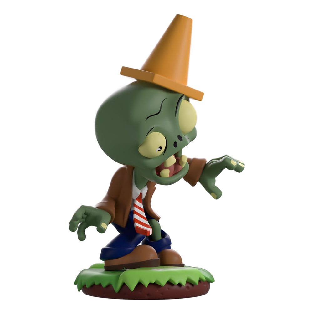 Plants vs. Zombies Vinyl Figur Conehead Zombie 12 cm - Smalltinytoystore