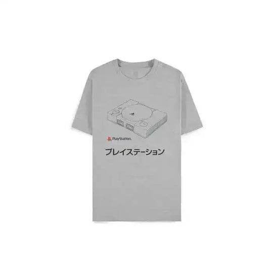 PlayStation T-Shirt O.G Console Gray Größe L - Smalltinytoystore