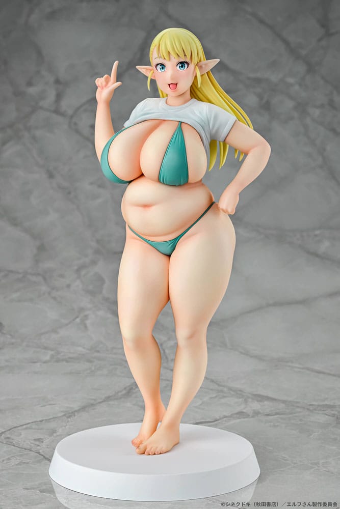 Plus-Sized Elf PVC Statue 1/7 Elfuda 26 cm - Smalltinytoystore