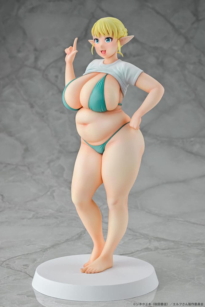 Plus-Sized Elf PVC Statue 1/7 Elfuda 26 cm - Smalltinytoystore