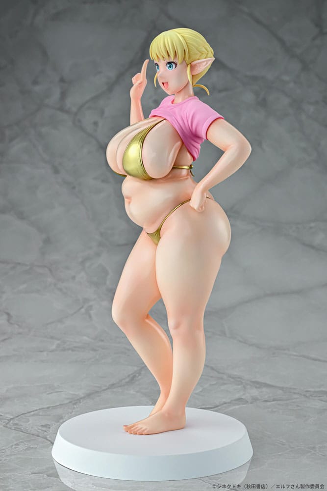 Plus-Sized Elf PVC Statue 1/7 Elfuda Gold Ver. 26 cm - Smalltinytoystore