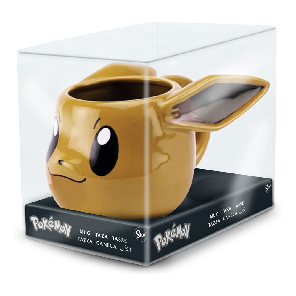 Pokémon 3D Tasse Evoli 385 ml - Smalltinytoystore