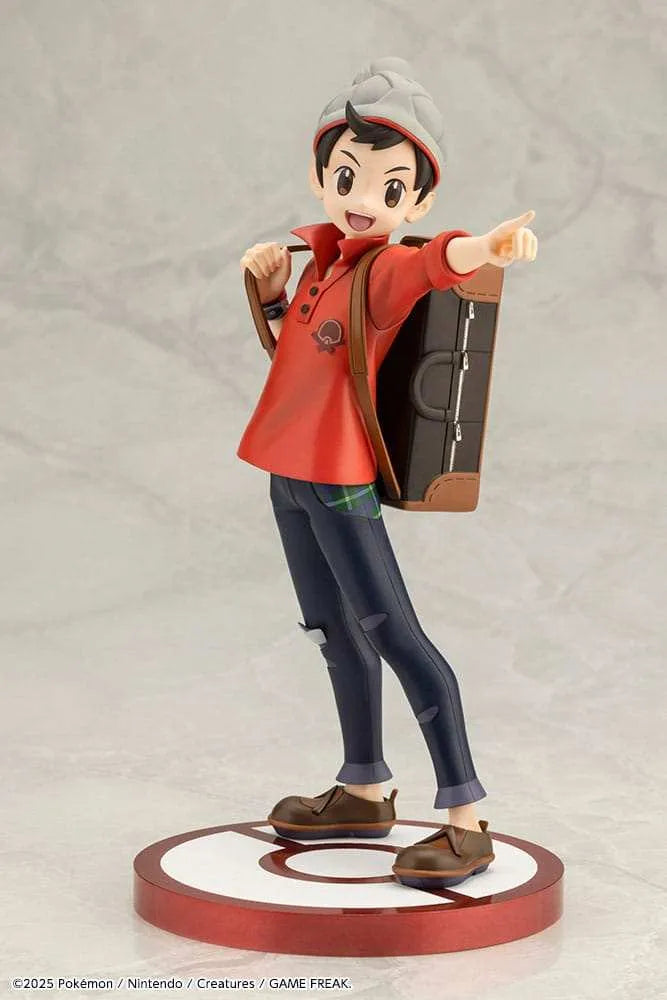 Pokémon ARTFXJ Statue 1/8 Victor & Hopplo 21 cm - Smalltinytoystore