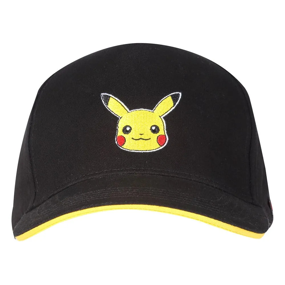 Pokemon Baseball Cap Pikachu Badge - Smalltinytoystore