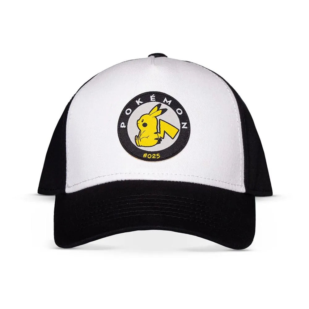 Pokémon Baseball Cap Pikachu Black & White - Smalltinytoystore