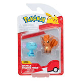 Pokémon Battle Figure Set Figuren 2er-Pack Felino & Vulpix - Smalltinytoystore