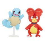 Pokémon Battle Figure Set Figuren 2er-Pack Magby & Schiggy #5 - Smalltinytoystore