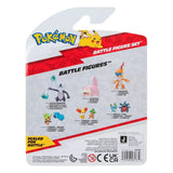 Pokémon Battle Figure Set Figuren 3er-Pack Gladiantri, Schiggy #1, Panpyro 5 cm - Smalltinytoystore