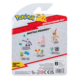 Pokémon Battle Figure Set Figuren 3er-Pack Gladiantri, Schiggy #1, Panpyro 5 cm - Smalltinytoystore