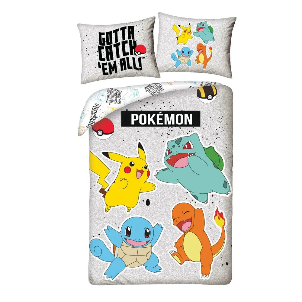 Pokémon Bettwäsche Ver. 11 140 x 200 cm / 70 x 90 cm - Smalltinytoystore