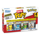 Pokémon Bitty POP! Vinyl Figuren 4er-Pack Series 1 2 cm - Smalltinytoystore