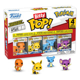 Pokémon Bitty POP! Vinyl Figuren 4er-Pack Series 2 2 cm - Smalltinytoystore