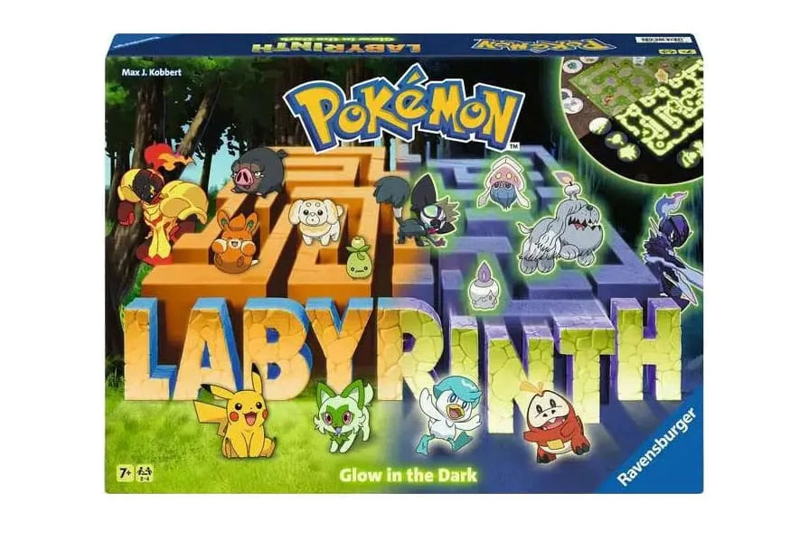 Pokémon Brettspiel Labyrinth Glow in the Dark - Smalltinytoystore