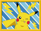 Pokémon CreArt Malen nach Zahlen Malset Pikachu 18 x 24 cm - Smalltinytoystore