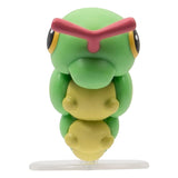 Pokémon Environment Set Frühlingswald & Raupy & Pikachu 5 cm - Smalltinytoystore