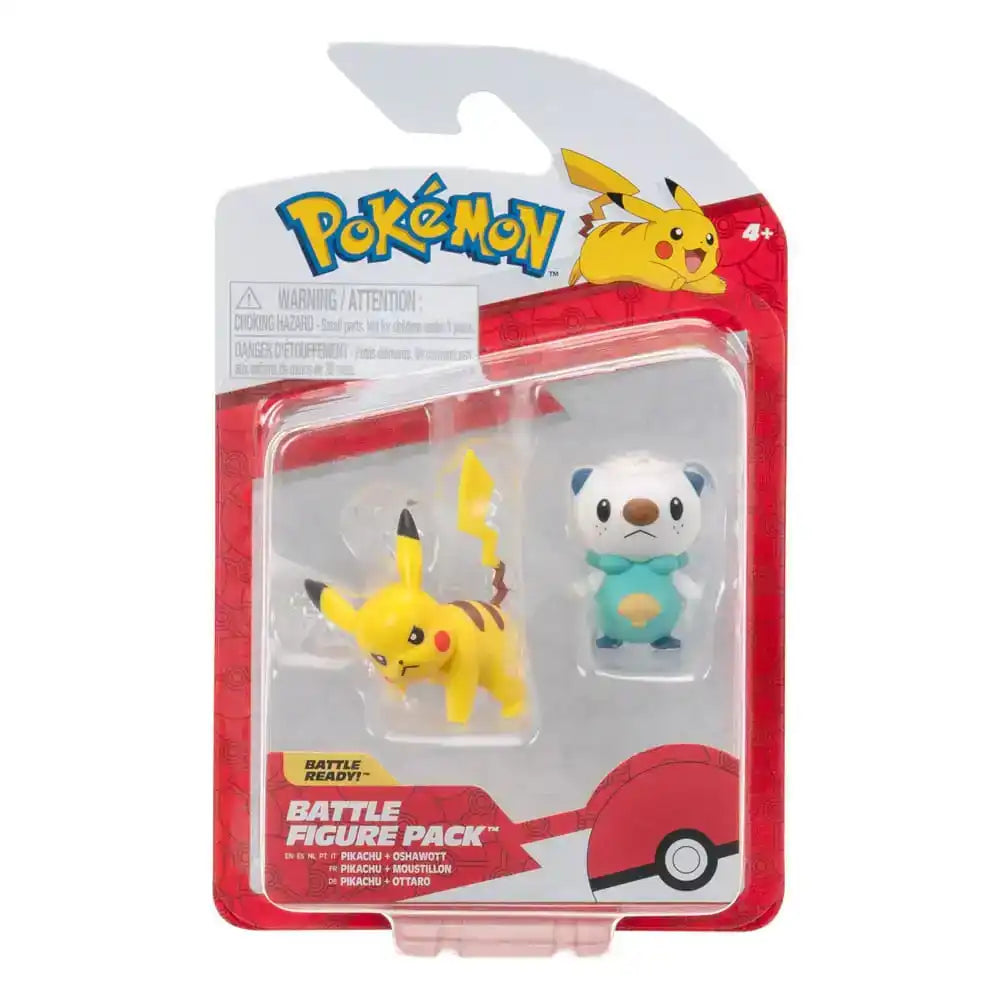 Pokémon Figuren 2er-Pack Ottaro & Pikachu 8 cm - Smalltinytoystore