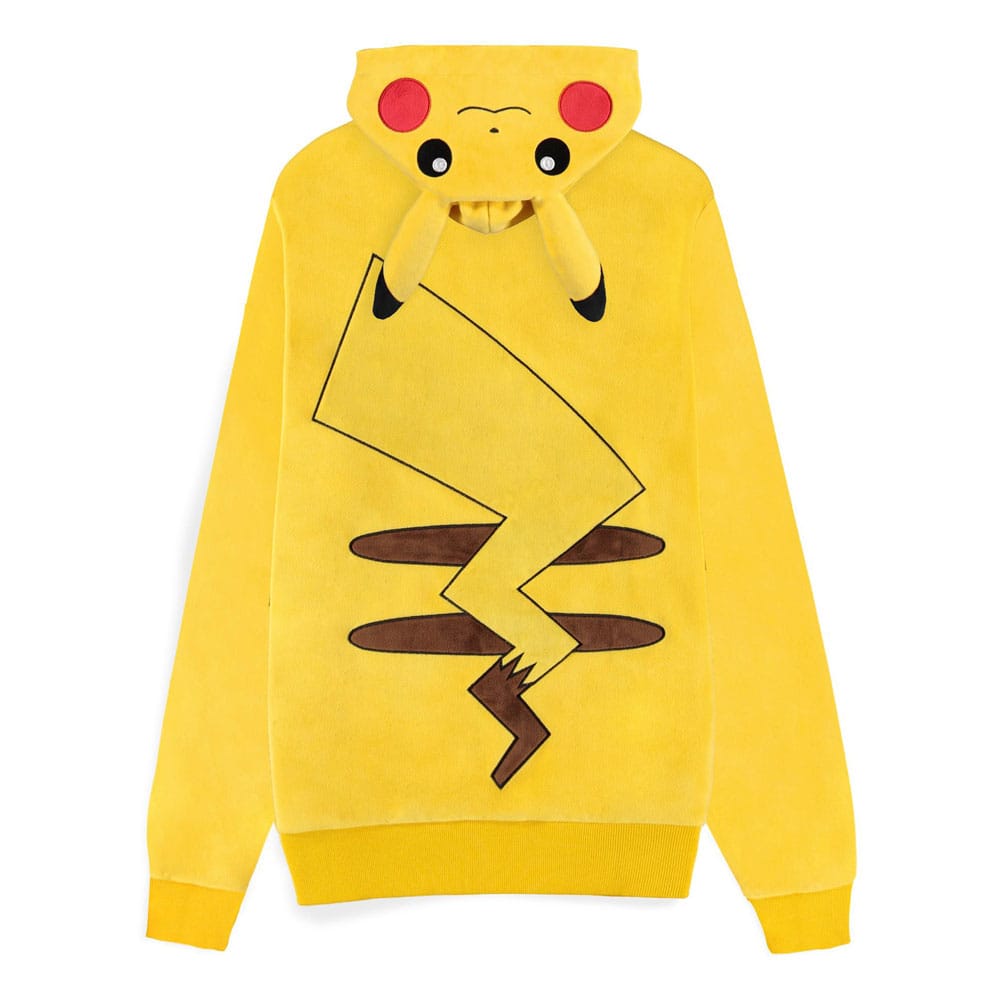 Pokémon Kapuzenjacke mit Reißverschluß Pikachu Größe XL - Smalltinytoystore