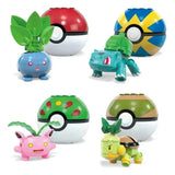 Pokémon MEGA Bauset 4 Pflanzen-Typ Pokémon Sets - Smalltinytoystore