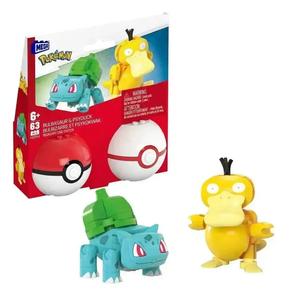 Pokémon MEGA Bauset Poké Ball Collection: Bisasam & Enton - Smalltinytoystore