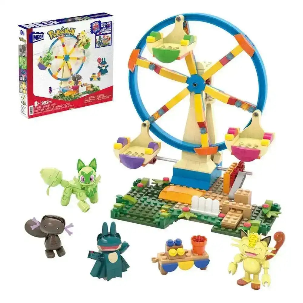 Pokémon MEGA Bauset Spaß Auf Dem Riesenrad - Smalltinytoystore