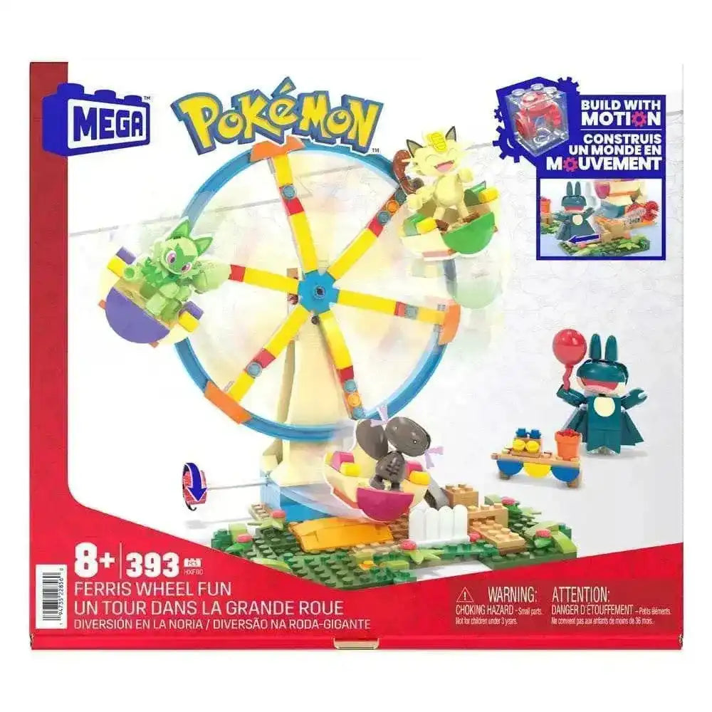 Pokémon MEGA Bauset Spaß Auf Dem Riesenrad - Smalltinytoystore
