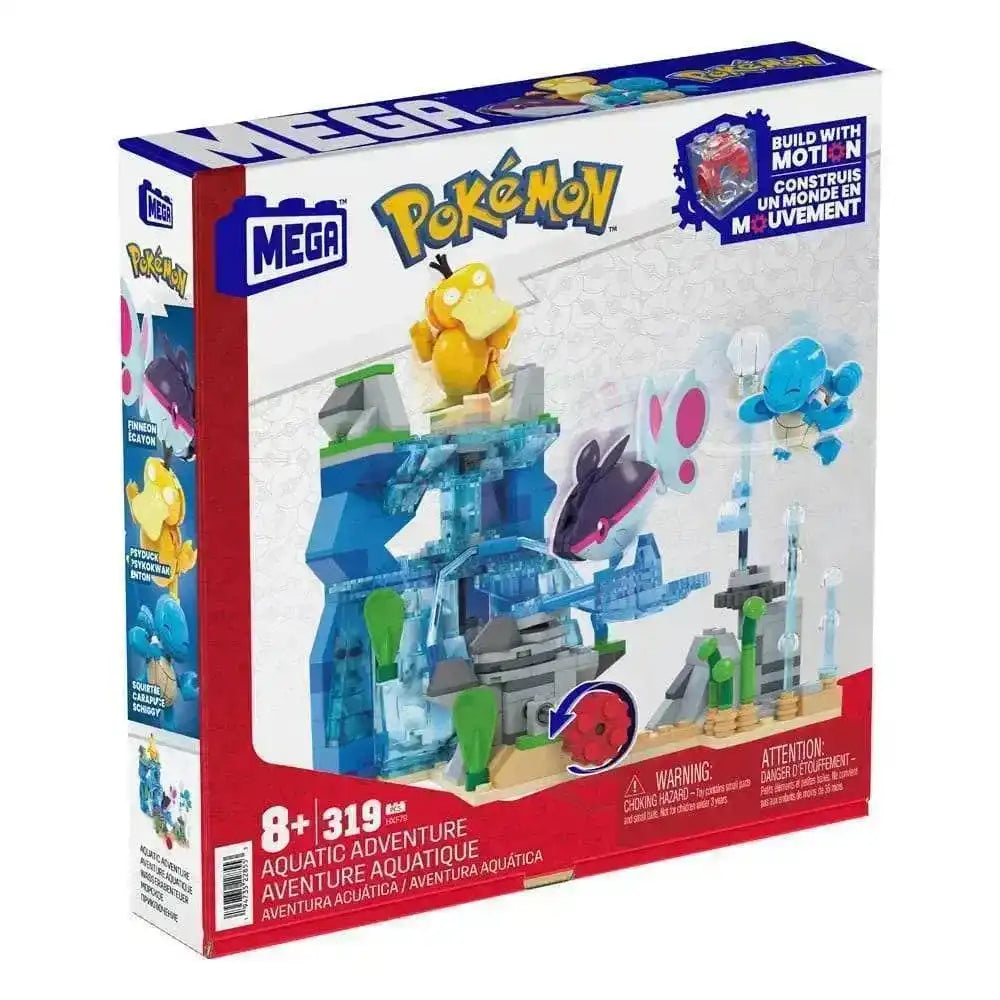 Pokémon MEGA Bauset Wasserabenteuer - Smalltinytoystore
