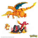 Pokémon Mega Construx Bauset Glumanda Evolutionsset - Smalltinytoystore
