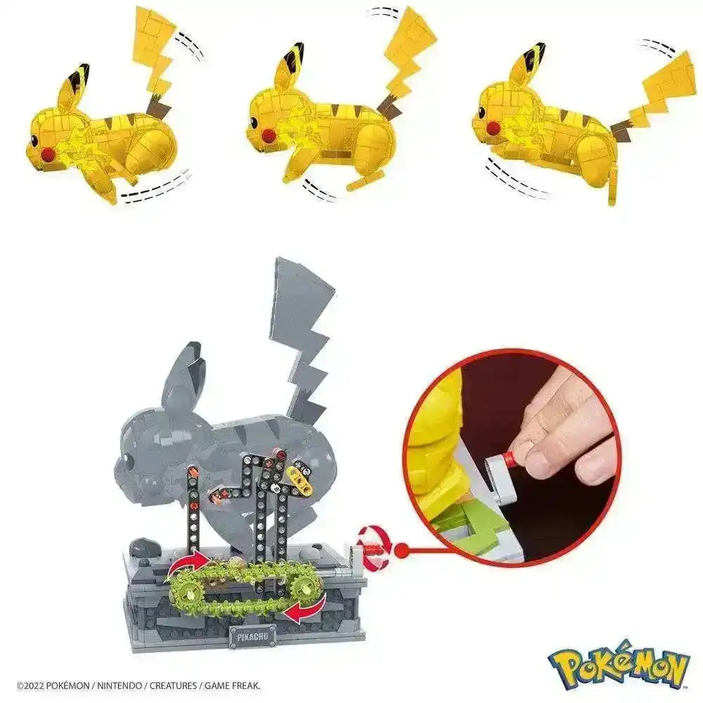 Pokémon Mega Construx Bauset Motion Pikachu - Smalltinytoystore
