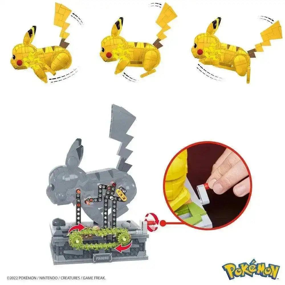 Pokémon Mega Construx Bauset Motion Pikachu - Smalltinytoystore