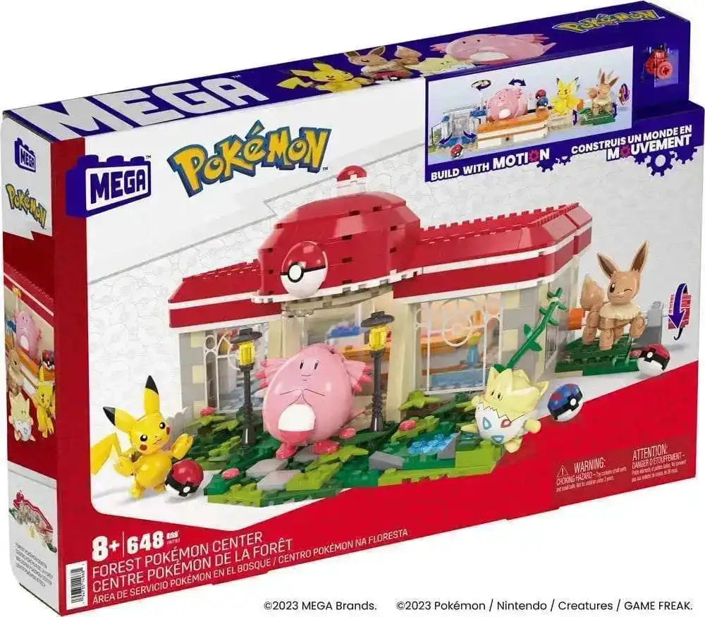 Pokémon Mega Construx Bauset Waldspaß Pokémon-Center - Smalltinytoystore