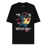 Pokémon Mega Evolutions T-Shirt Mega Lucario Gotta Catch Em All Größe L