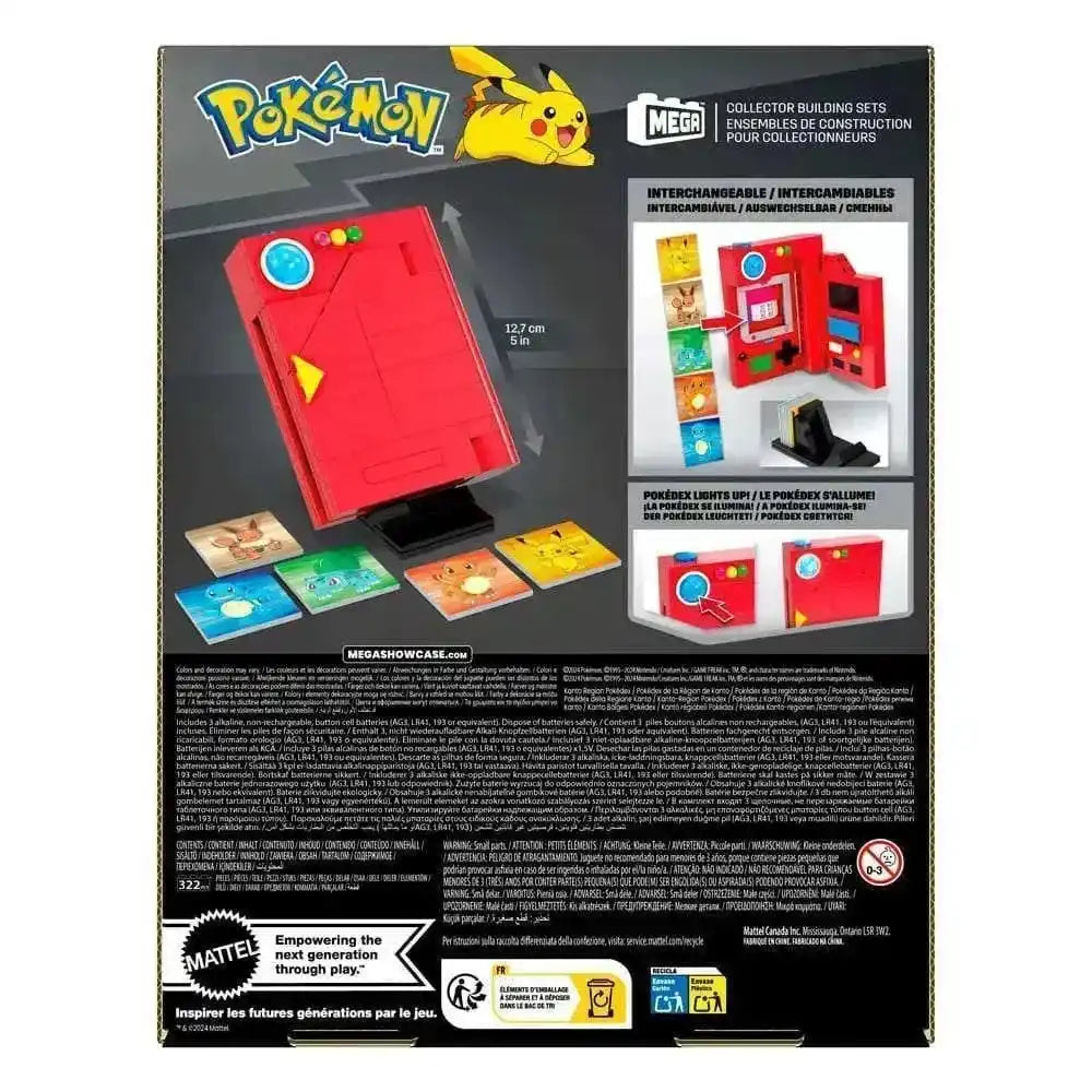 Pokémon MEGA Kanto-Region Pokédex - Smalltinytoystore