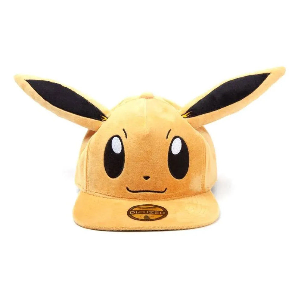 Pokémon Plüsch Snapback Cap Embarrassed Eevee - Smalltinytoystore