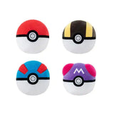 Pokémon Plüschfigur Pokeball Version 1 10 cm Sortiment (6) - Smalltinytoystore