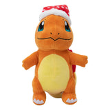 Pokémon Plüschfigur Winter Glumanda mit Weihnachtsmütze 20 cm - Smalltinytoystore