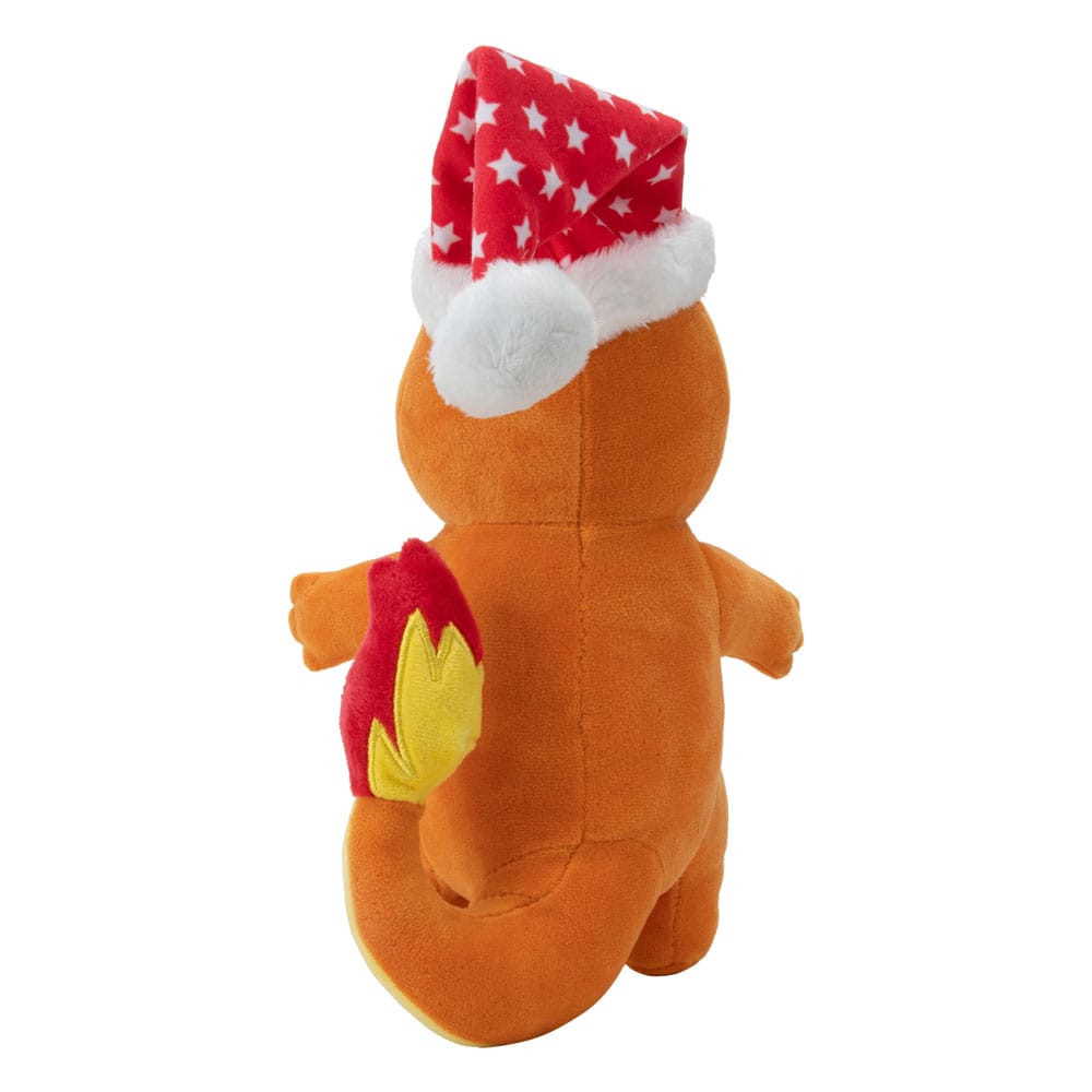 Pokémon Plüschfigur Winter Glumanda mit Weihnachtsmütze 20 cm - Smalltinytoystore