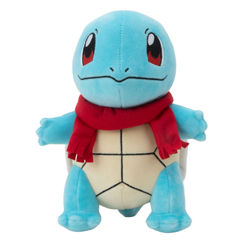 Pokémon Plüschfigur Winter Shiggy mit Schal 20 cm - Smalltinytoystore