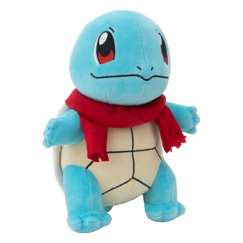 Pokémon Plüschfigur Winter Shiggy mit Schal 20 cm - Smalltinytoystore