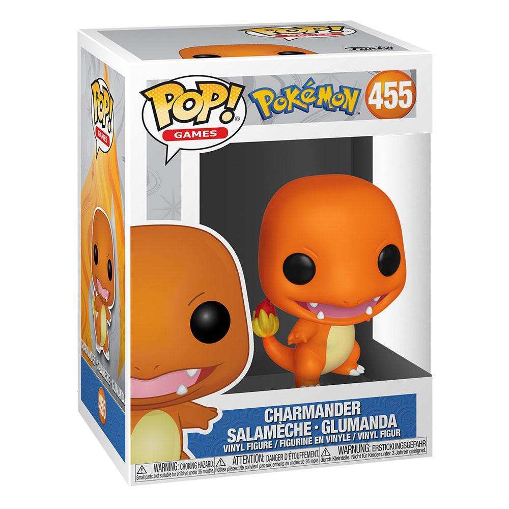 Pokemon POP! Games Vinyl Figur Charmander (EMEA) 9 cm - Smalltinytoystore