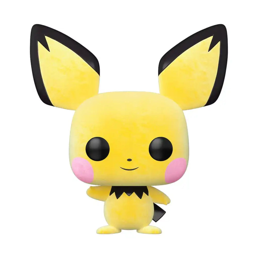Pokemon POP! Games Vinyl Figur Flocked Pichu *Exclusive Version* 9 cm - Smalltinytoystore