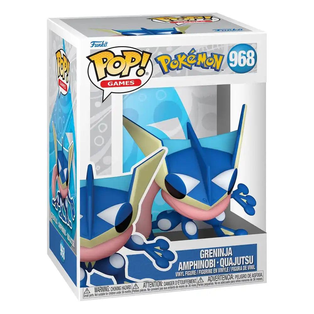 Pokemon POP! Games Vinyl Figur Greninja(EMEA) 9 cm - Smalltinytoystore