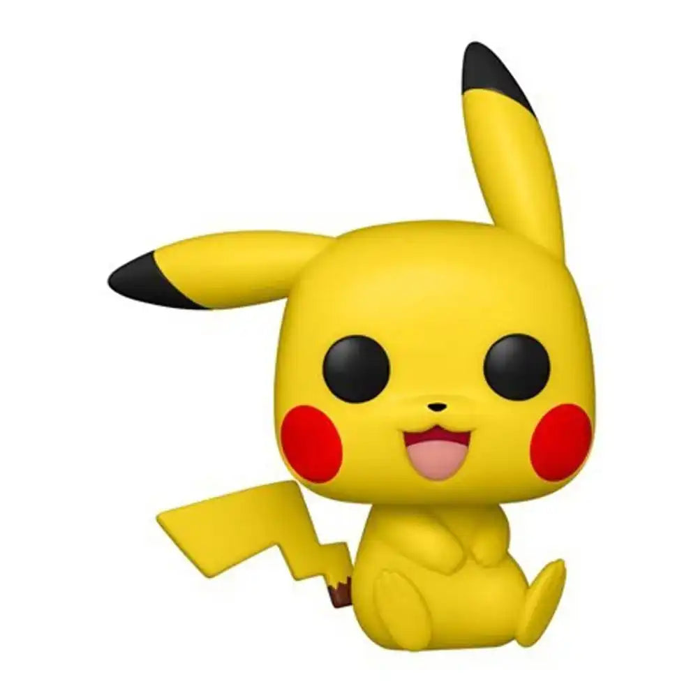 Pokémon POP! Games Vinyl Figur Pikachu Sitting 9 cm - Smalltinytoystore