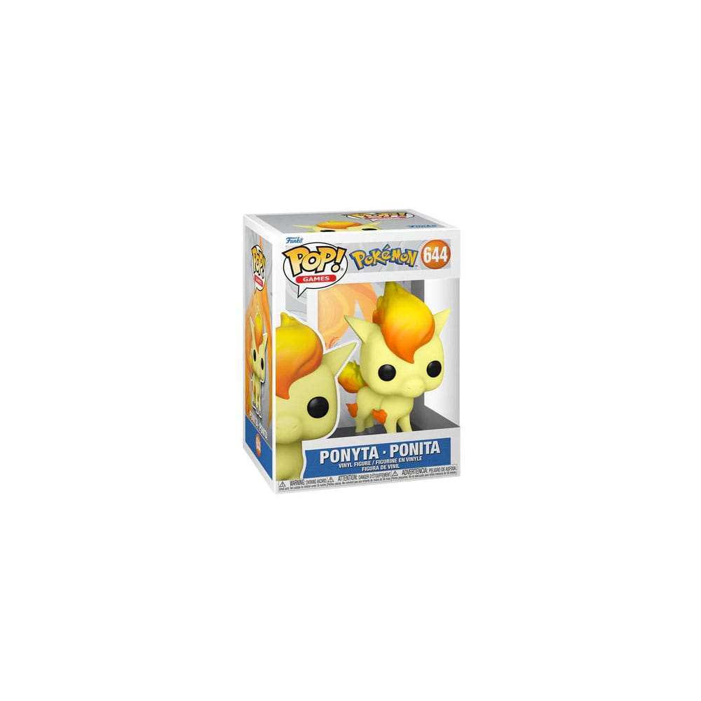 Pokemon POP! Games Vinyl Figur Ponyta(EMEA) 9 cm - Smalltinytoystore