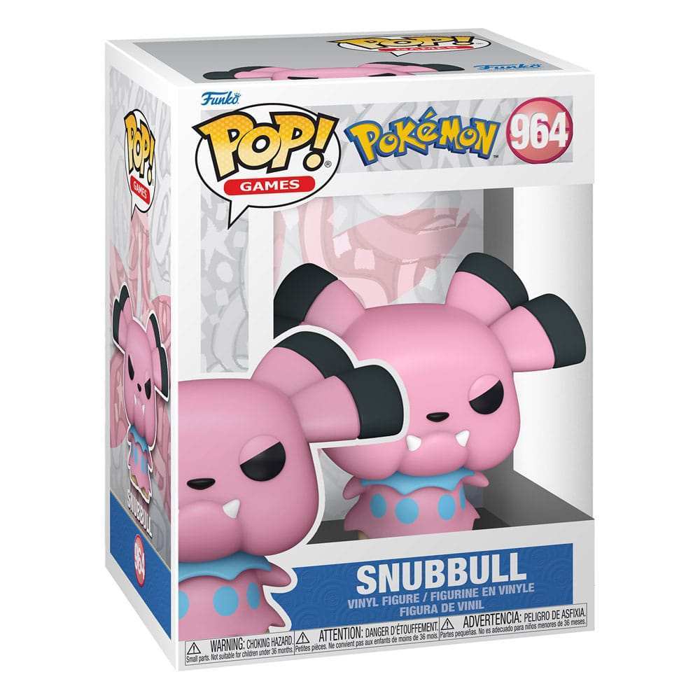 Pokemon POP! Games Vinyl Figur Snubbull (EMEA) 9 cm - Smalltinytoystore